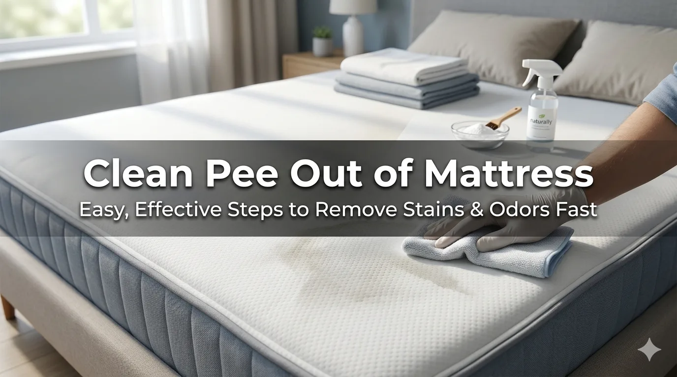 How to Clean Pee Out of Mattress: Easy Guide
