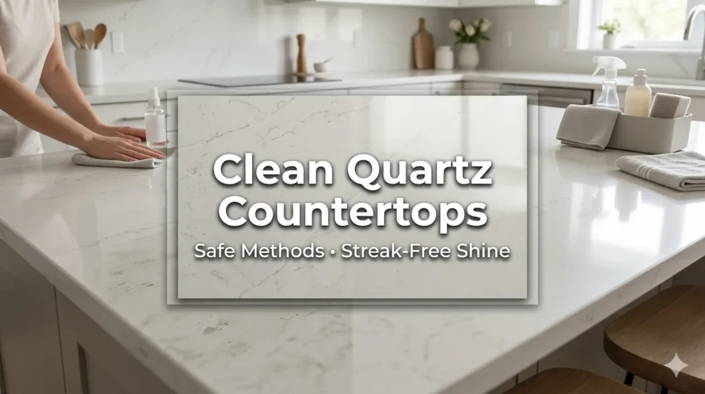 Clean Quartz Countertops