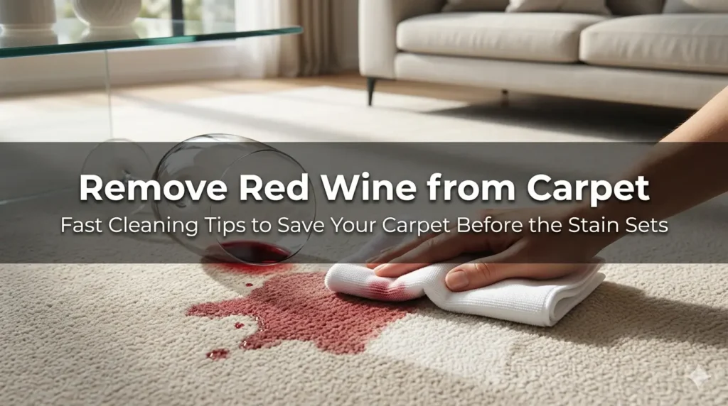 Remove Red Wine from Carpet