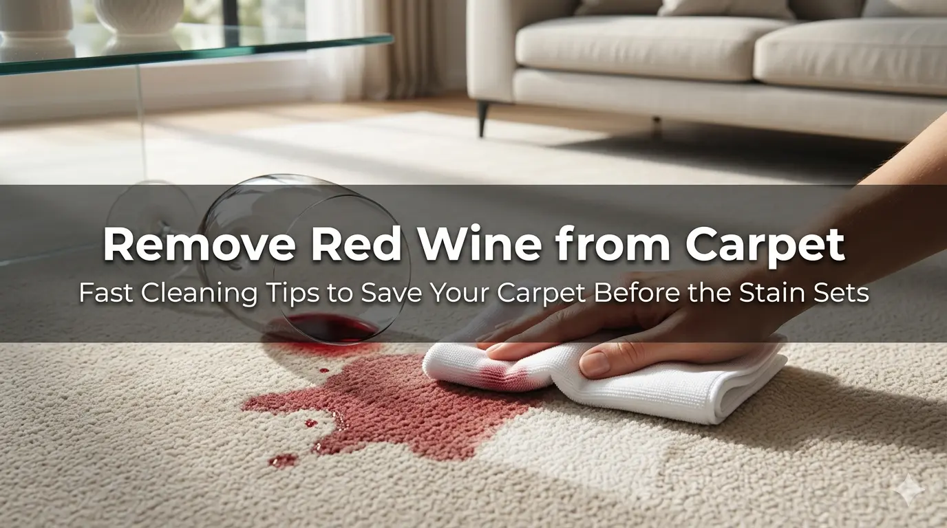 Remove Red Wine from Carpet: Fast Cleaning Tips