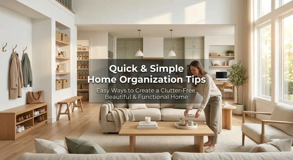 Home Organization Tips