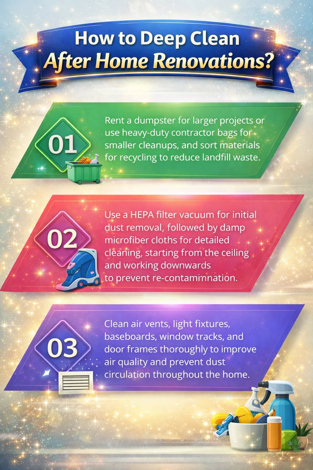 Deep Clean After Home Renovations