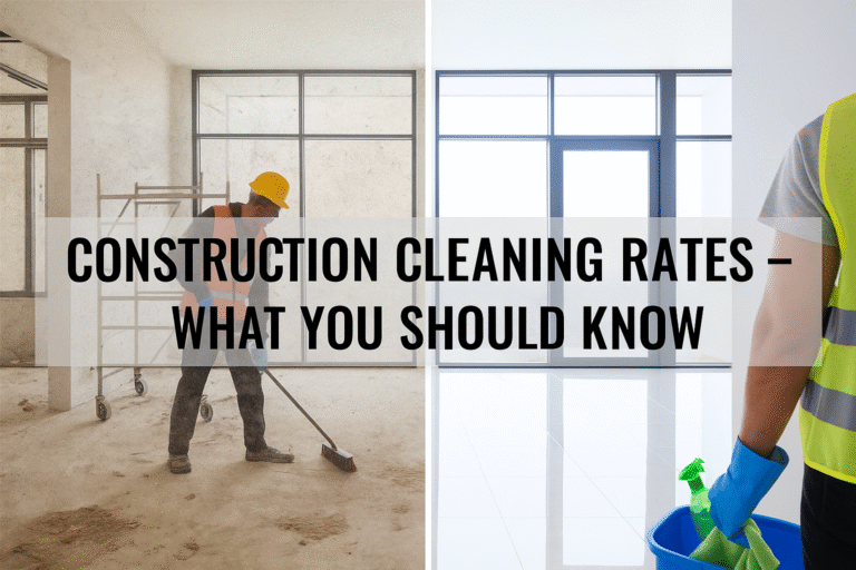 Construction Cleaning Rates & Pricing 2025
