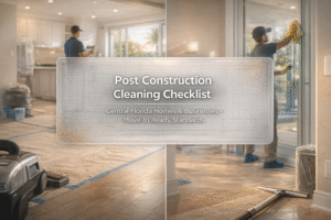 Post Construction Cleaning Checklist