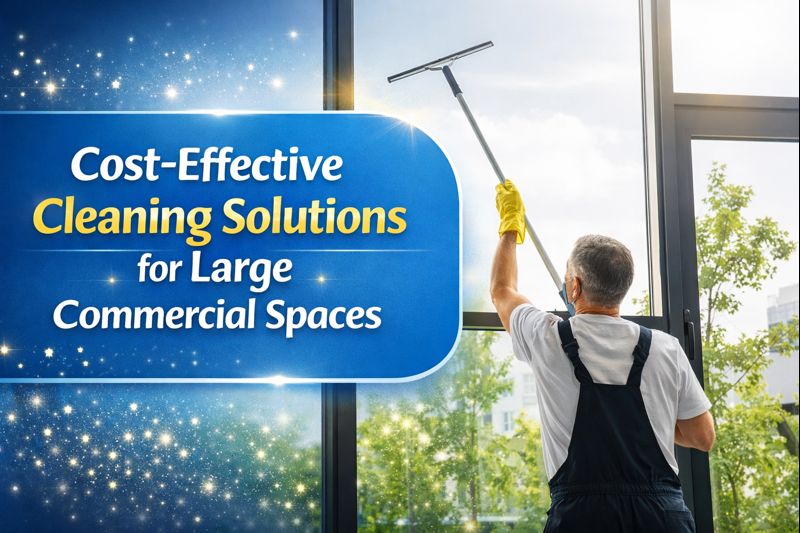 Cleaner Performing Commercial Cleaning