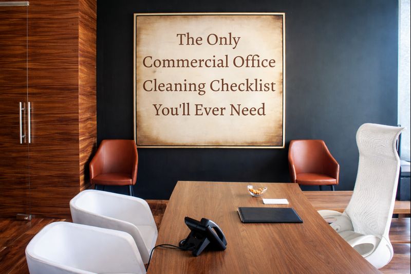 Commercial Cleaning Checklist Board