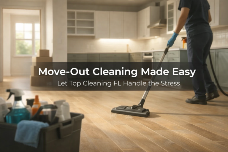 Move-Out Cleaning Made Easy: Let Top Cleaning FL Handle the Stress