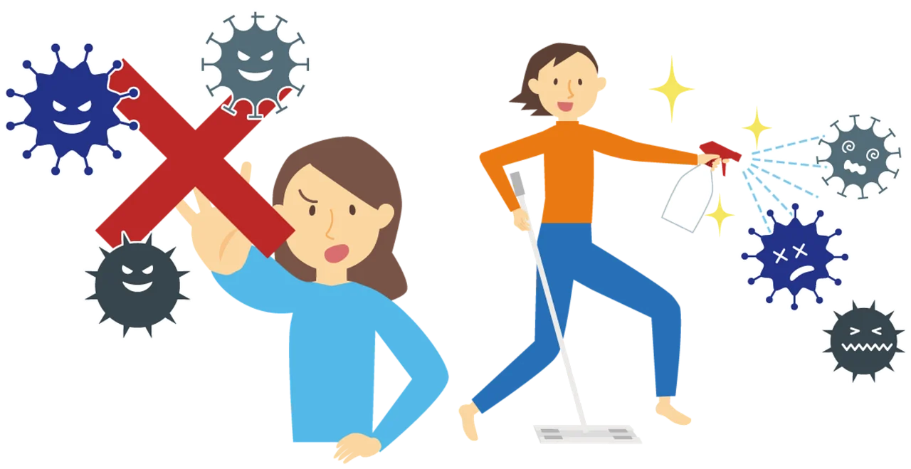 Cleaning Mold with Vinegar