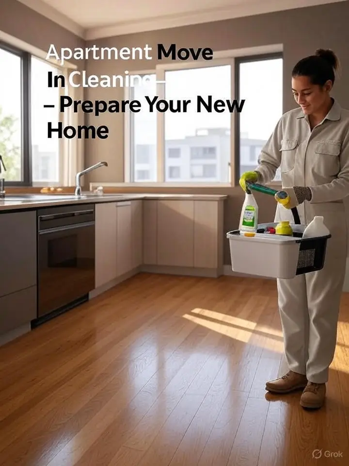 Apartment Move In Cleaning to Prepare Your New Home